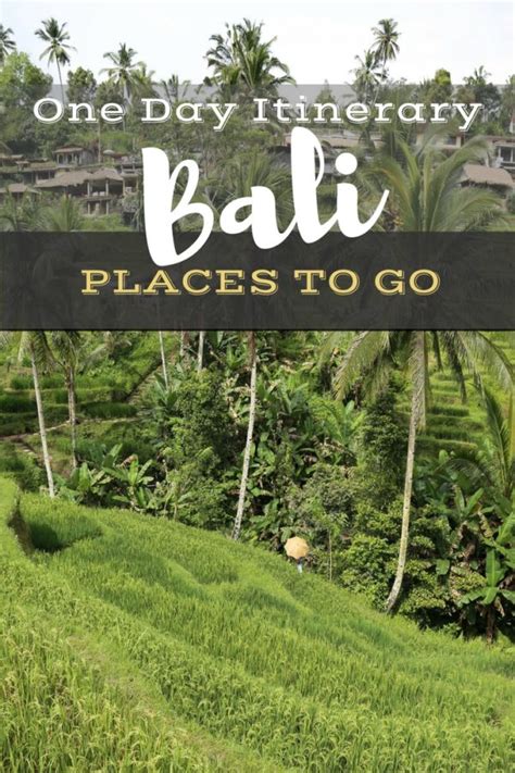 Bali Points Of Interest 1 Day Itinerary In Indonesias Popular Cruise Port
