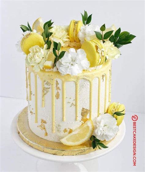 50 Lemon Cake Design Cake Idea October 2019 Lemon Birthday Cakes