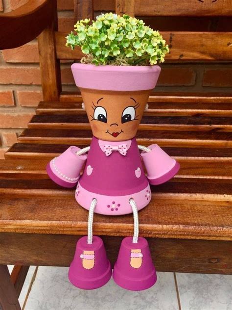 Make These Cute Flower Pot People In Easy Way Keep It Relax