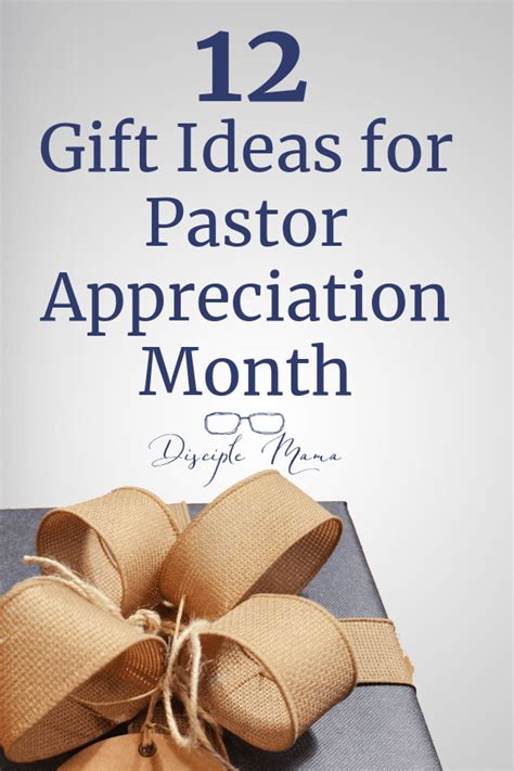 Gift ideas pastor appreciation ideas. 13 Gift Ideas for Pastor Appreciation Month - Disciple Mama