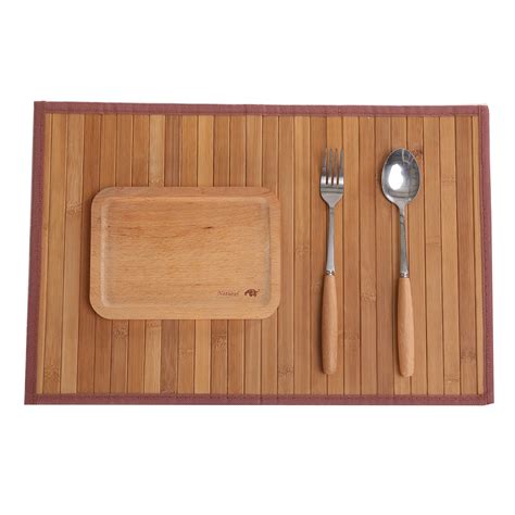 Our decorative placemats are perfect for protecting your table from spills during meals. Bamboo Placemats for Kitchen Table, Placemats Set of 4 ...