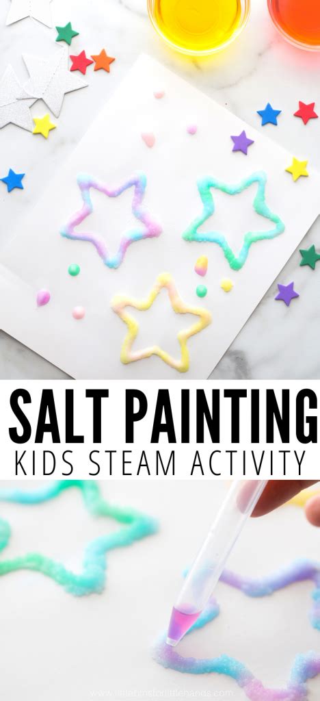 Salt Painting For Kids Art Activities For Kids Fun Crafts For Kids