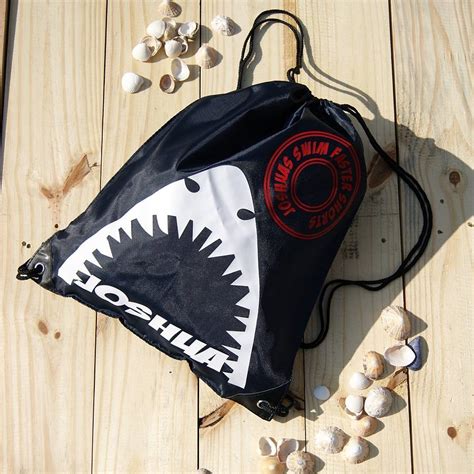 Personalised Shark Swimming Bag By Jack Spratt Baby