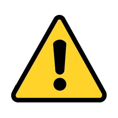Warning Icon Openclipart
