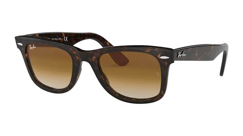 ray ban original wayfarer rb 2140 tortoise shell sunglasses vision express