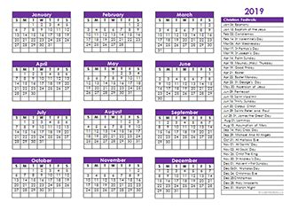 The liturgical year is right in front of you at a glance with this lovely calendar wheel. 2019 Christian Calendar - Christian Religious Festival ...