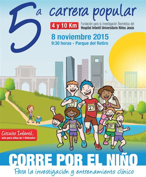 Corre Por El Niño Carrera Solidaria En Madrid Pequeviajes