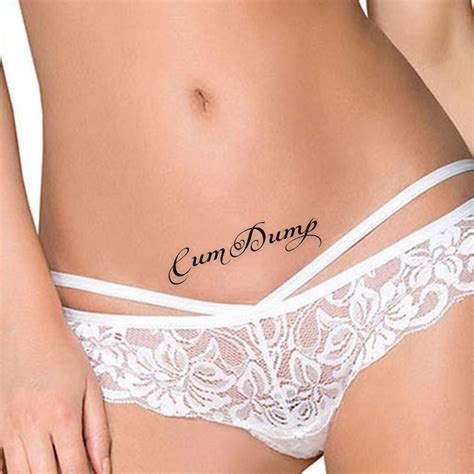 4x Kinky Adult Temporary Tattoos Tramp Stamps Ddlg Fetish Etsy Uk