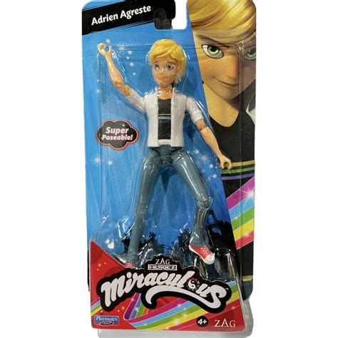 Miraculous Adrien Agreste 5 Action Figure Tales Of Ladybug And Cat Noir Playmates Toys New