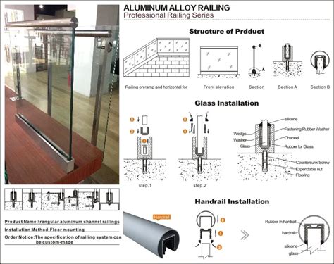 glass guardrail details railings design resources