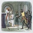 'Hubert de Burgh taken from sanctuary at Boisars, France, 1232 (1864 ...
