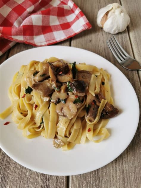 Fettuccine Ai Funghi Primo Piatto Sempre Apprezzato