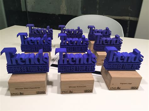 3d Printed Trophy Custom Made Awards Design Awards