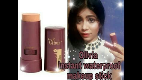 Olivia Instant Water Proof Makeup Stick Review Ayesha Shaikh Youtube