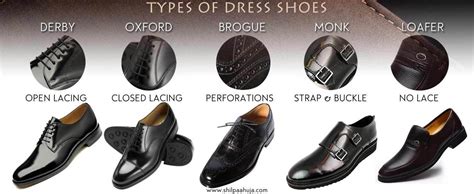 Different Types Of Dress Shoes For Men Mens Formal Shoe Styles Brogue