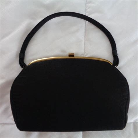 HL Black Evening Bag | Etsy | Black evening bag, Evening bags, Evening purse