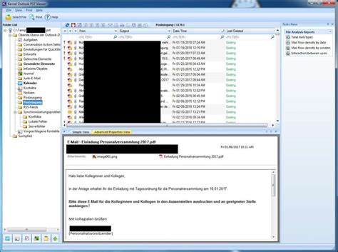 Kernel Outlook Pst Viewer Outlook Dateien Durchsuchen