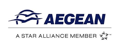 The logo of aegean airlines, revised in february 2020. 五千点爱琴海里程还可以这么用 | 飞常旅客