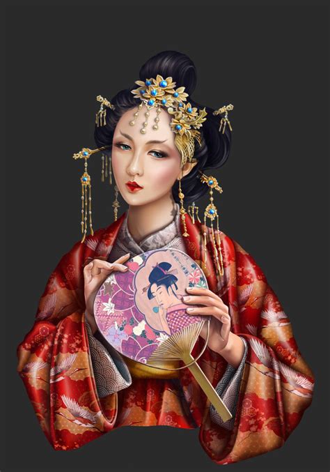 Artstation Geisha