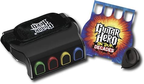Best Buy Activision Guitar Hero On Tour Decades With Guitar Grip And Pick Stylus For Nintendo