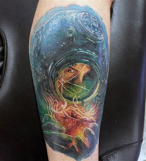 60 Diver Tattoo Designs For Men Underwater Ink Ideas