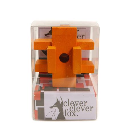Clever Fox Wooden Puzzle Orange Instructions House Of Marbles