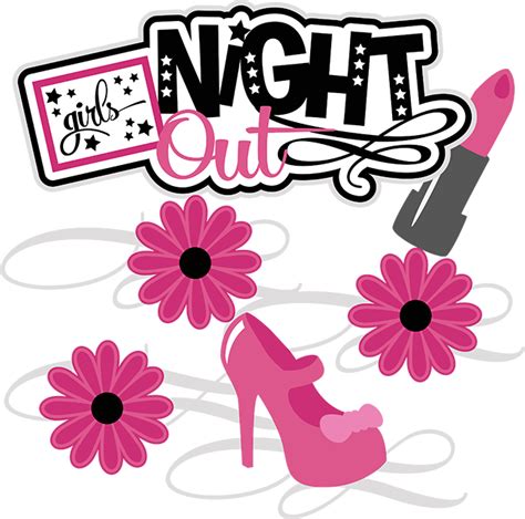 clip art girls night out clipart best