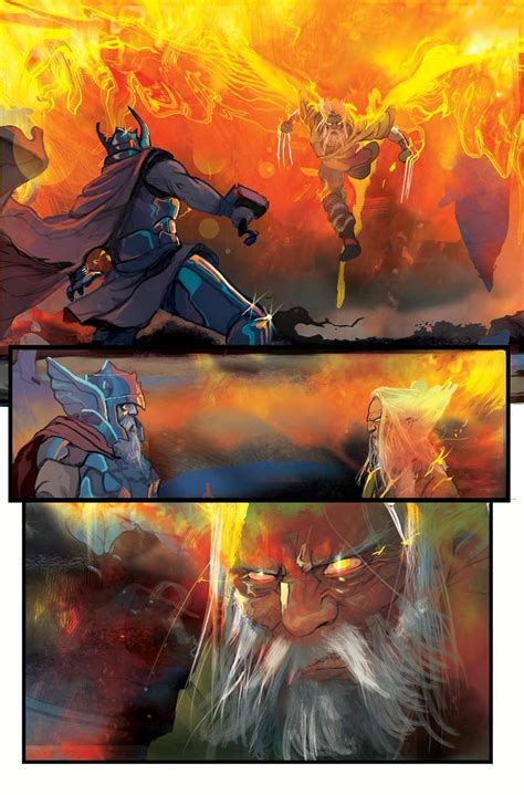 Thor Vs Phoenix Wolverine Preview Released