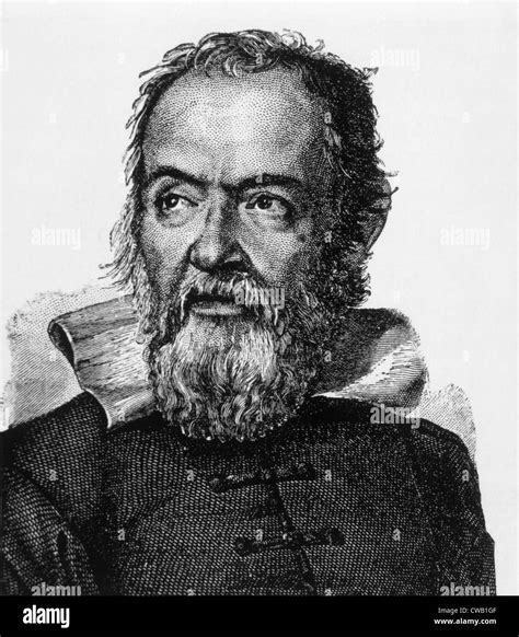 Retrato Galileo Galilei 1564 1642 Imágenes De Stock En Blanco Y Negro