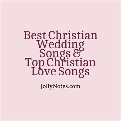 Honoring couples celebrating anniversaries is an act of hospitality at the wedding reception. Best Christian Wedding Songs & Top Christian Love Songs ...