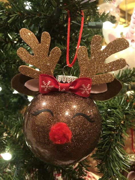 Reindeer Ornament In 2020 Christmas Ornaments Homemade Christmas