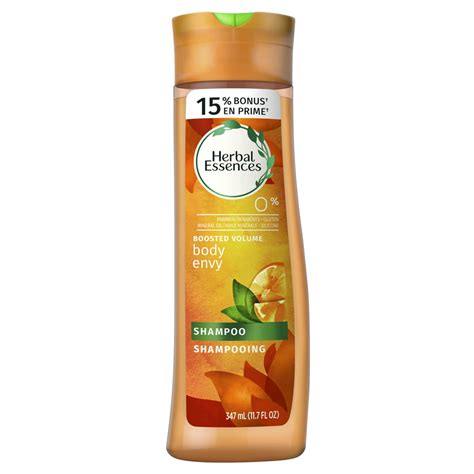 Herbal Essences Body Envy Volumizing Shampoo With Citrus Essences 117 Fl Oz