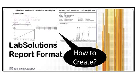 How To Create Hplc Report Of Data Method And Batch In Labsolutions