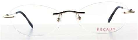 buy escada rimless designer brand eyeglasses sunglasses 526q rimless frameless prescription