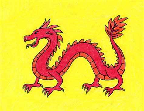 How To Draw A Chinese Dragon · Art Projects For Kids