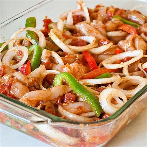 Try this oven baked chicken fajita recipe, or contribute your own. The Bestest Recipes Online: Oven Baked Chicken Fajitas