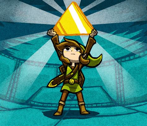 Link Zelda Triforce Image  Animé