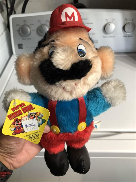 Scored This Mario Plush From ‘88 For 2 At My Local Thrift Store R