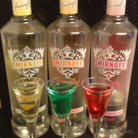What's the difference between fat and calories? Flash light shooters made with Smirnoff low calories!!! Good treat | Spicy cocktail, Smirnoff ...