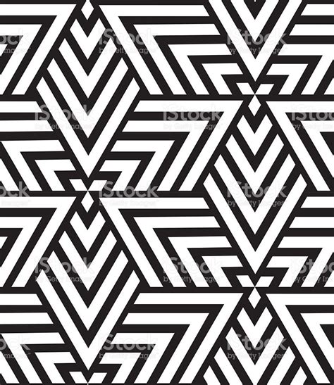 Vector Geometric Seamless Pattern Modern Triangle Texture Repe