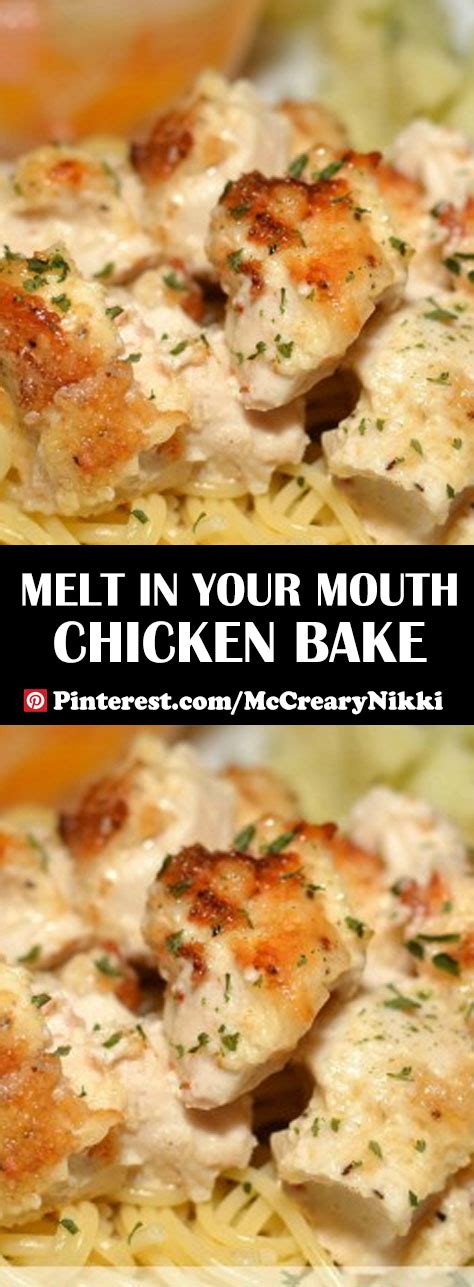 Check out the rest of our electric pressure cooker recipes. MELT IN YOUR MOUTH CHICKEN BAKE - #recipes