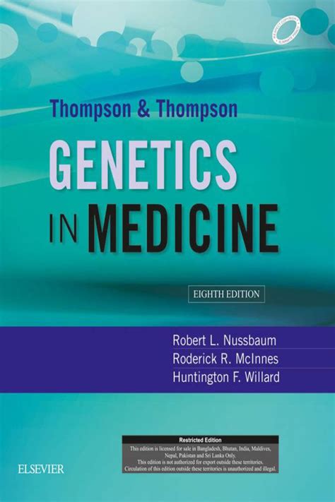 Thompson Thompson Genetics In Medicine Books Tantra