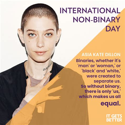 It Gets Better — 🌈 Happy International Non Binary Day 🌈 Binary