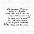 Christmas in Heaven What Do They Do They Come Down to Earth to Spend It ...