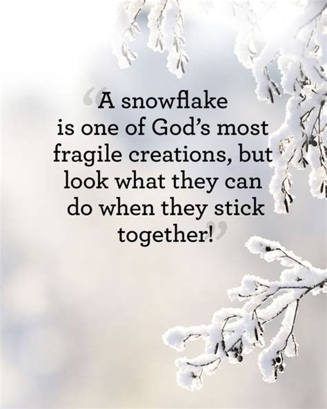 Snowflake Quotes Snowflake Sayings Snowflake Picture Quotes