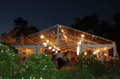 This Is A 10m Wide Structure With A Clear Roof And Fairy Lightsbut
