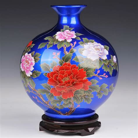 Antique Jingdezhen Chinese Flower Vase For Wedding Decoration Ceramic