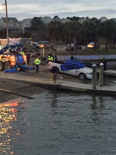 Coroner Identifies Body Recovered From Truck At Folly Boat Landing