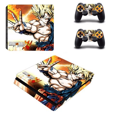 Anim Dragon Ball Super Goku Ps4 Slim Skin Sticker Playstation 4 Console