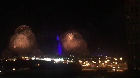 New Year Eve 2019 Fireworks At Burj Ik Arab For 2020 Youtube